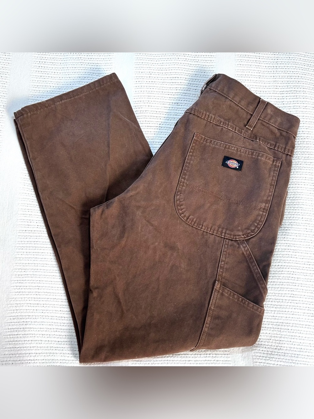 Dickies 36X32 Brown Carpenter Pants Heavy Weight Canvas